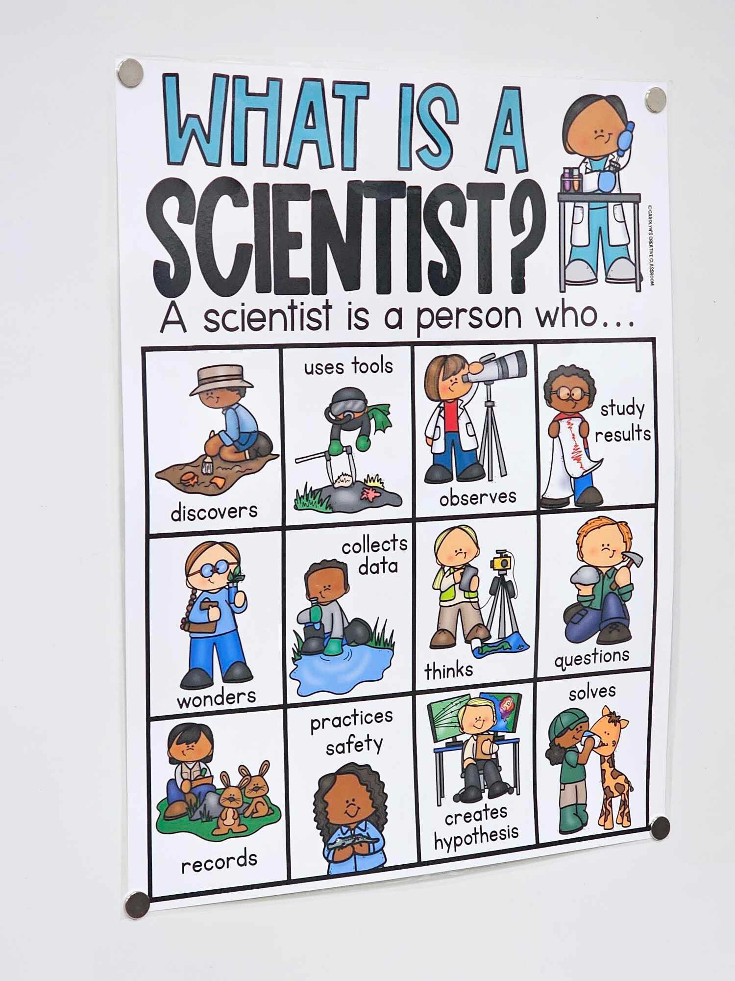 What is a Scientist? Anchor Chart [hard Good] - Option 1 - Etsy