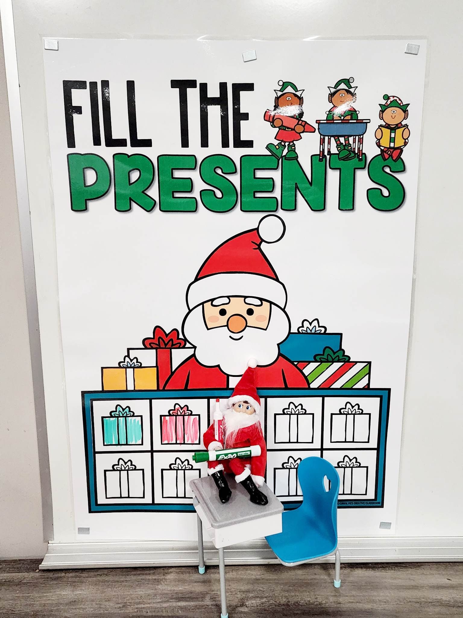 Incentive Anchor Chart [hard Good] - Fill the Presents - Etsy