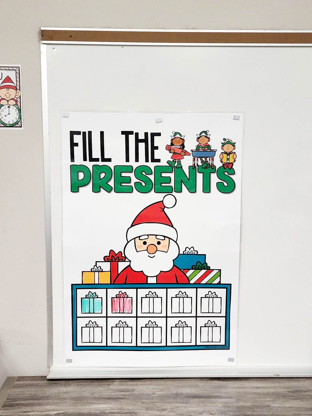 Incentive Anchor Chart [hard Good] - Fill the Presents - Etsy