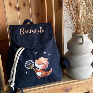 organic cotton children&#39;s backpack
