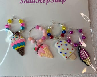 Beaded Stem Charms