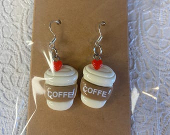 Coffee Earrings