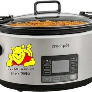 Winnie the Pooh Inspired Vinyl Decal Sticker – Instant Pot, Crock Pot