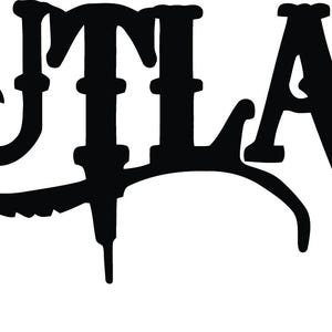 Motorcycle Vinyl Decal Sticker - Outlaw