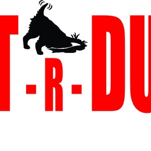 Pet Barn Hunt Vinyl Decal Sticker - Get Er&#39; Dug