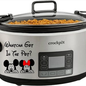 Disney Inspired Instant Pot Decal – "Whatcha Got In The Pot?"