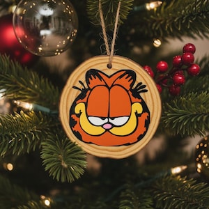 ガーフィールド ヴィンテージ クリスマスオーナメント Garfield Christmas Ornament - Etsy