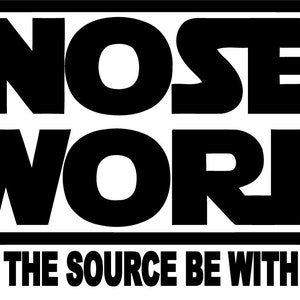 Pet Barnhunt Nosework Vinyl Decal Sticker - Nosework May The Source Be With You