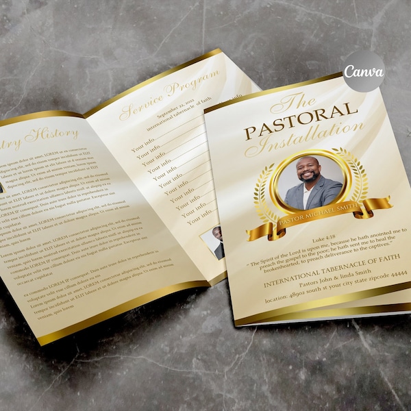 Pastoral Installation Program Etsy