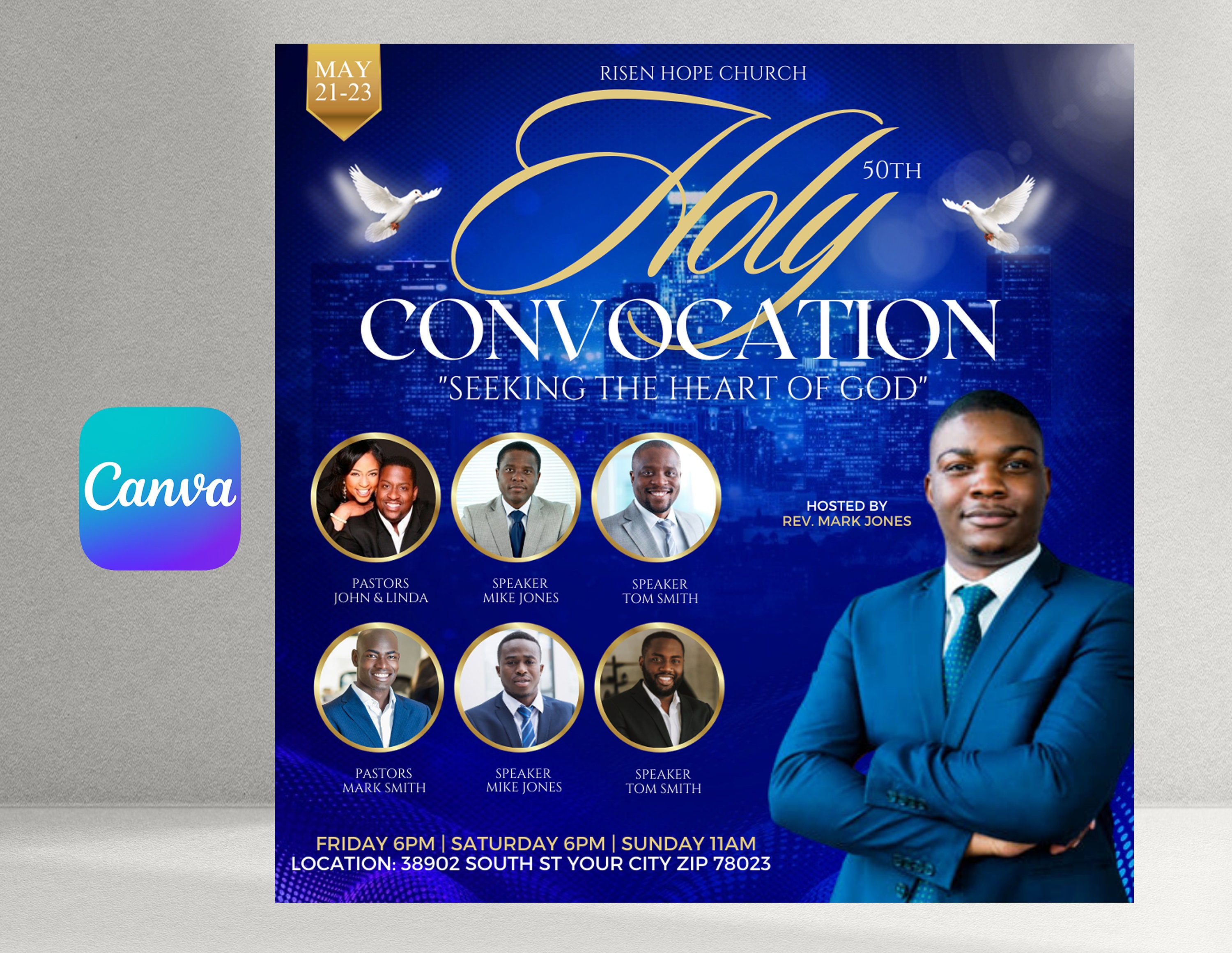 Holy Convocation Church Flyer Church Flyer 2 Colors Included Etsy holy-convocation-church-flyer-church-flyer-2-colors-included-etsy