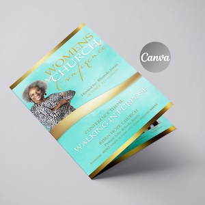 Womens Church Conference Brochure, Womens Church Conference Program