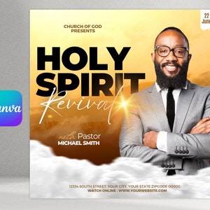 Church Flyer, Church Revival Flyer