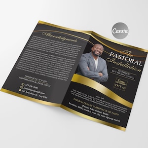 Pastoral Installation Service Brochure, Pastoral Installation Service Program