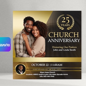 Church Anniversary Flyer
