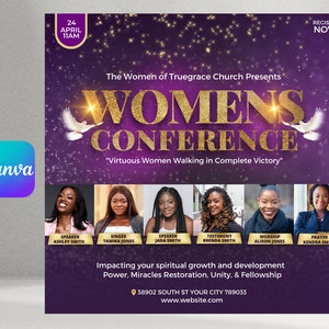 Womens Church Conference Flyer