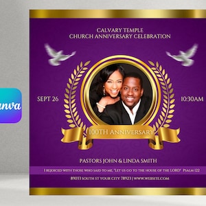 Church Anniversary Flyer