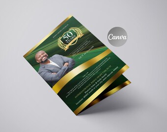 DIY Church Anniversary Program Template