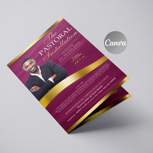 Pastoral Installation Service Brochure, Pastoral Installation Service Program