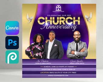 Church Anniversary Flyer