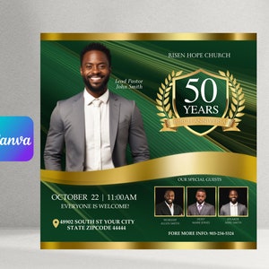Church Anniversary Flyer
