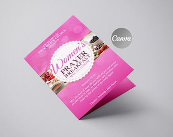 Womens prayer breakfast program, Womens prayer breakfast church program