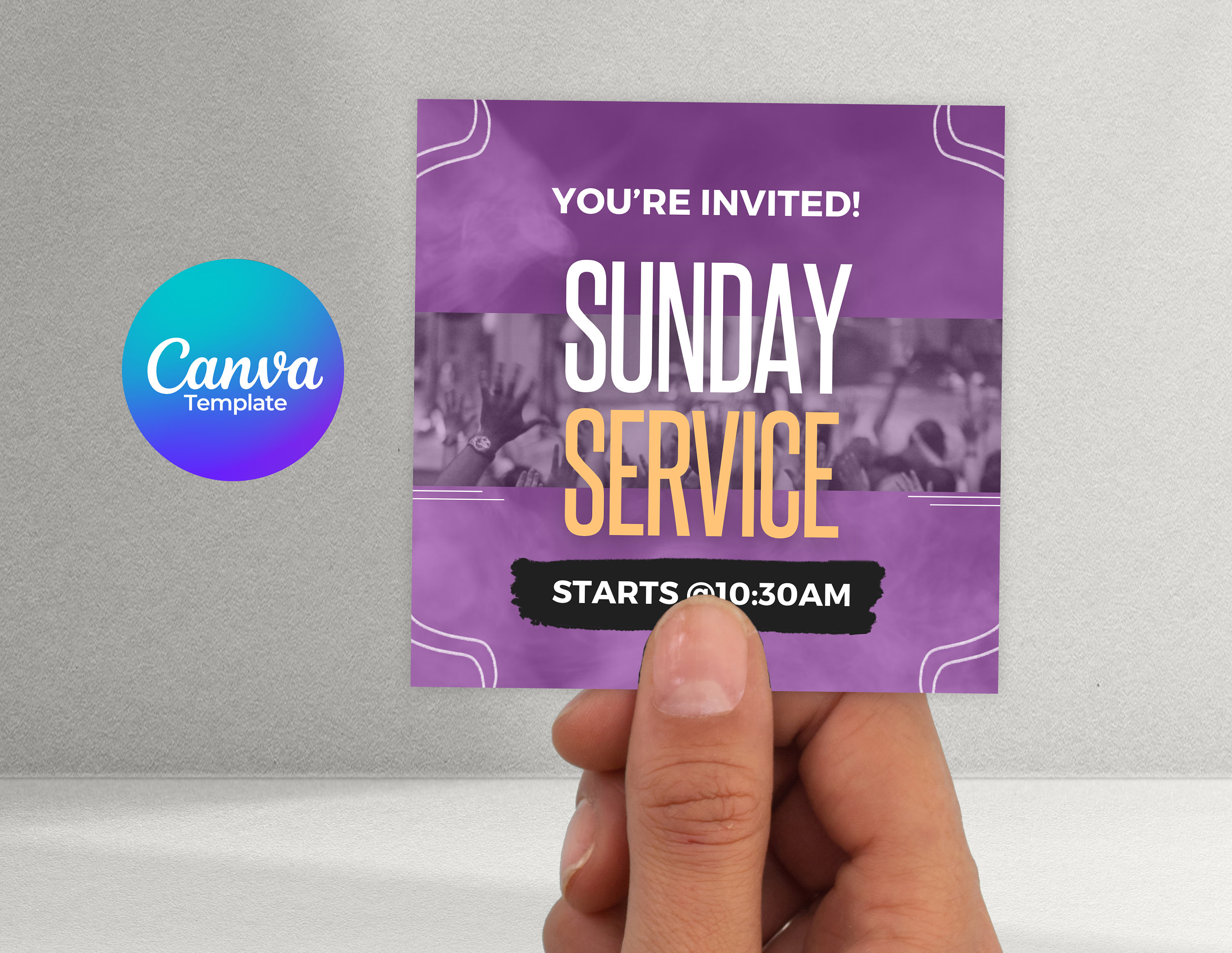 Church Invite Card Template