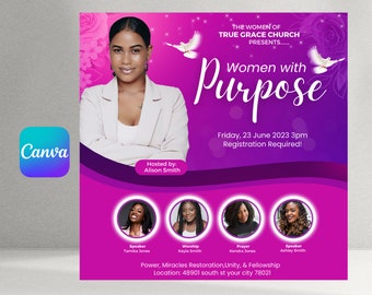 Womens Church Conference Flyer