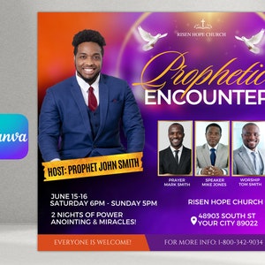 Church Flyer, Church Revival Flyer