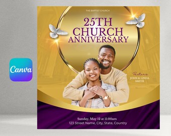 Church Anniversary Flyer