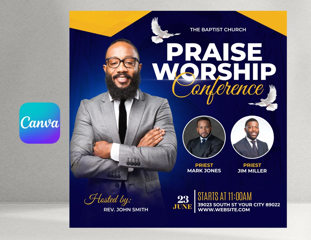 Church Flyer - Etsy