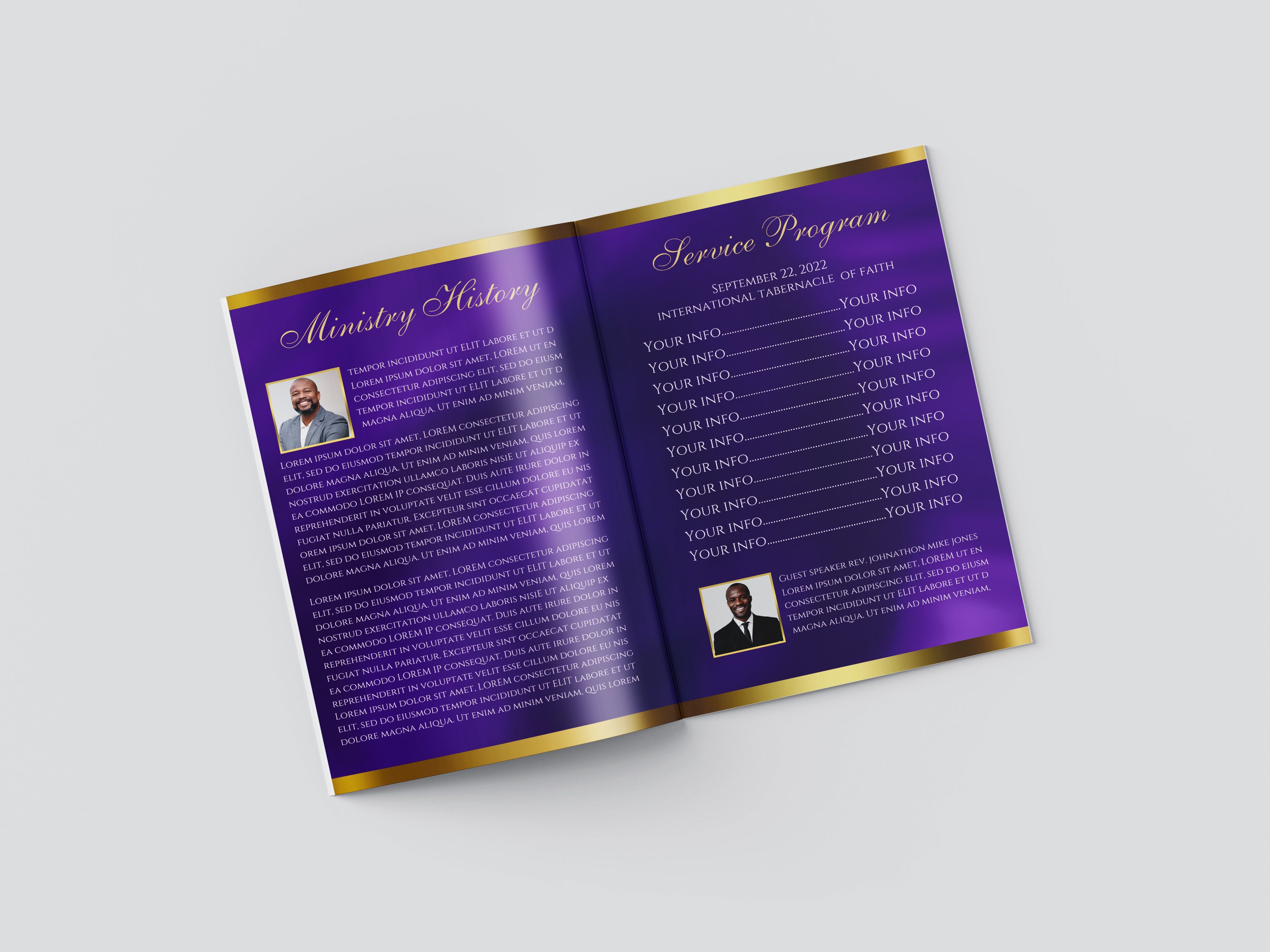 Pastoral Installation Service Brochure, Pastoral Installation Service ...