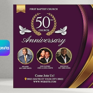 Church Anniversary Flyer