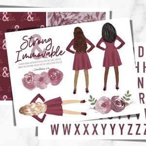 Bible Journaling Printable | 1 Corinthians Printable, Girl Bible Journaling, Floral Bible Journal, Instant Download, Bible Journaling