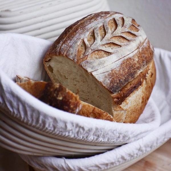 Cloth Liner for Bread Banneton Proofing Basket Proving Banneton Artisan Sourdough Baking at Home - Various Sizes UK