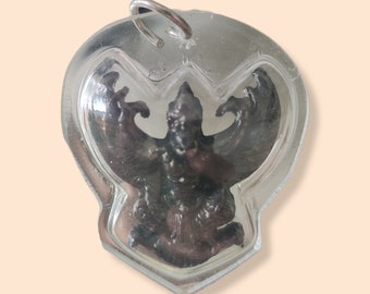 Buddha Talismano Garuda Pendente Collana Thai Amuleto Protezione Blocco Magia Nera Fortunato Regalo Impermeabile Involucro Benedetto Tempio