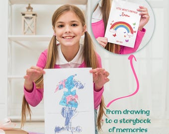 Libro di disegni personalizzato per bambini: un ricordo personalizzato, un libro di ricordi unico