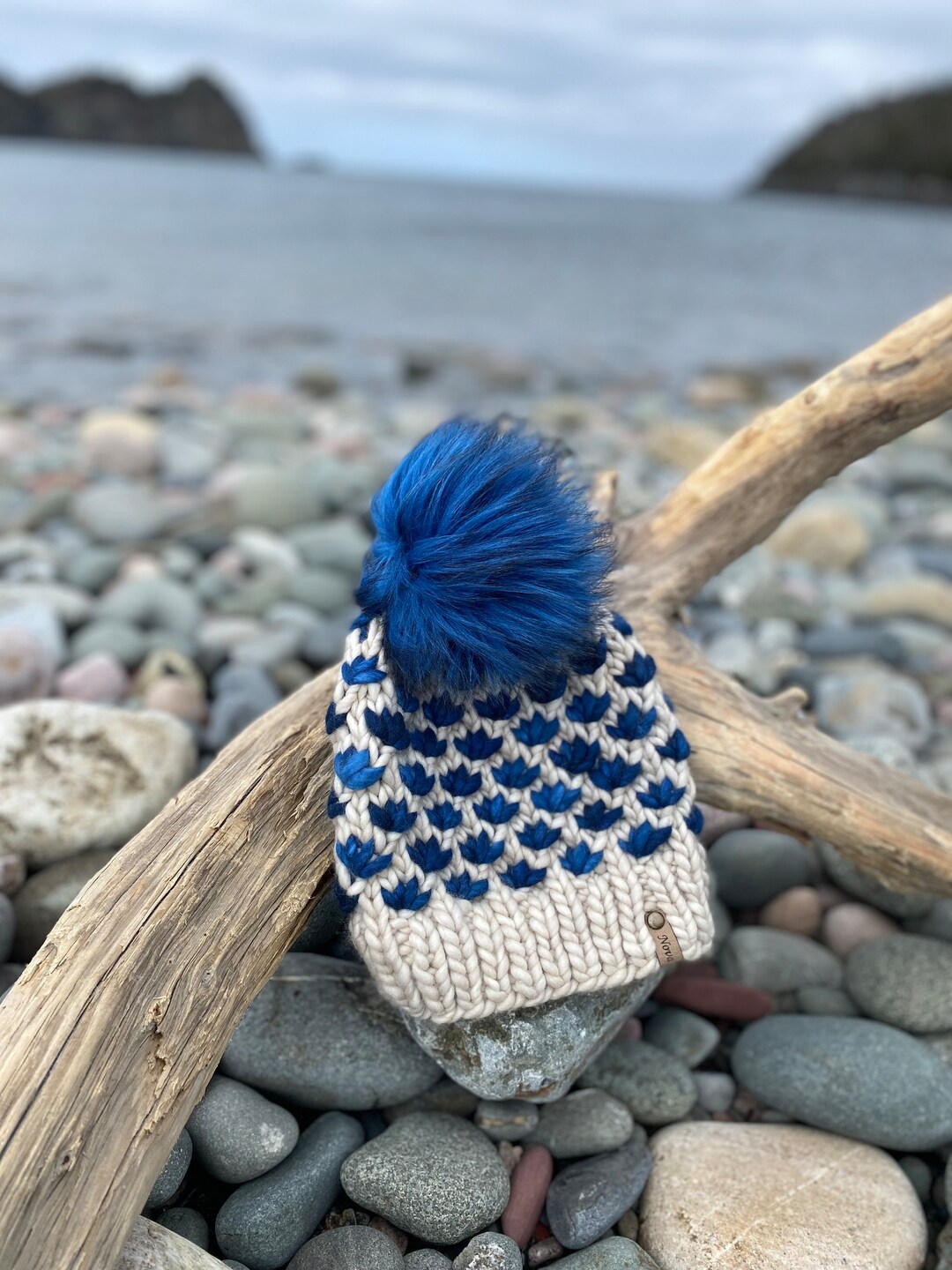 Lotus Flower Beanie - Porrinho/Plomo main image 1