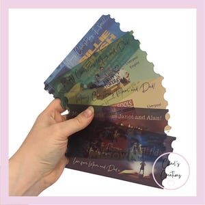 Personalised show ticket, customised concert ticket, theatre ticket, bespoke ticket for your experience day, entry ticket for musicals& gigs