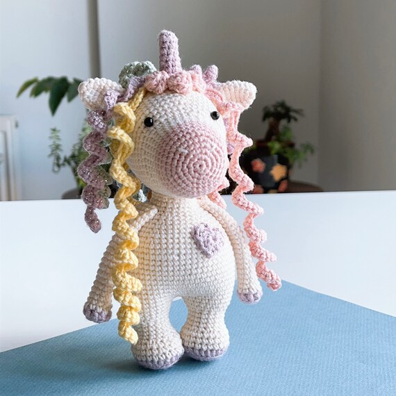 DIY Crochet Amigurumi Animal Kit, UNICORN, NIP