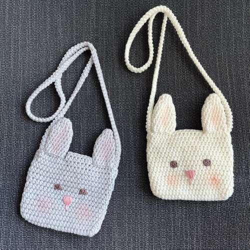 Crochet Bag Pattern / Bunny Bag Pattern / Crochet Pattern for Etsy