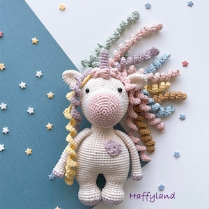 Unicorn Crochet Pattern - Amigurumi Animal - Crochet Pattern for Kids