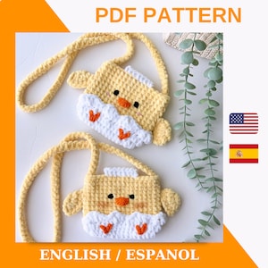 Küken Häkelanleitung / Küken Häkelanleitung / Häkelanleitung für Osterküken PDF Anleitung / Süße Amigurumi Tiere