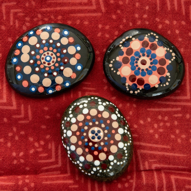 Handpainted Rocks - Etsy