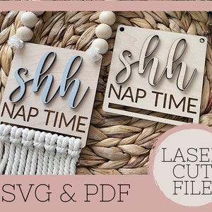 Macrame colgador de puerta SVG, archivo boho Glowforge, archivo cortado con láser, listo para Glowforge, descarga digital de uso comercial, vivero SVG, vivero boho