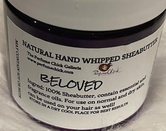 4 oz - PerfumeChick Whipped Shea Butter - Beloved 4 oz.