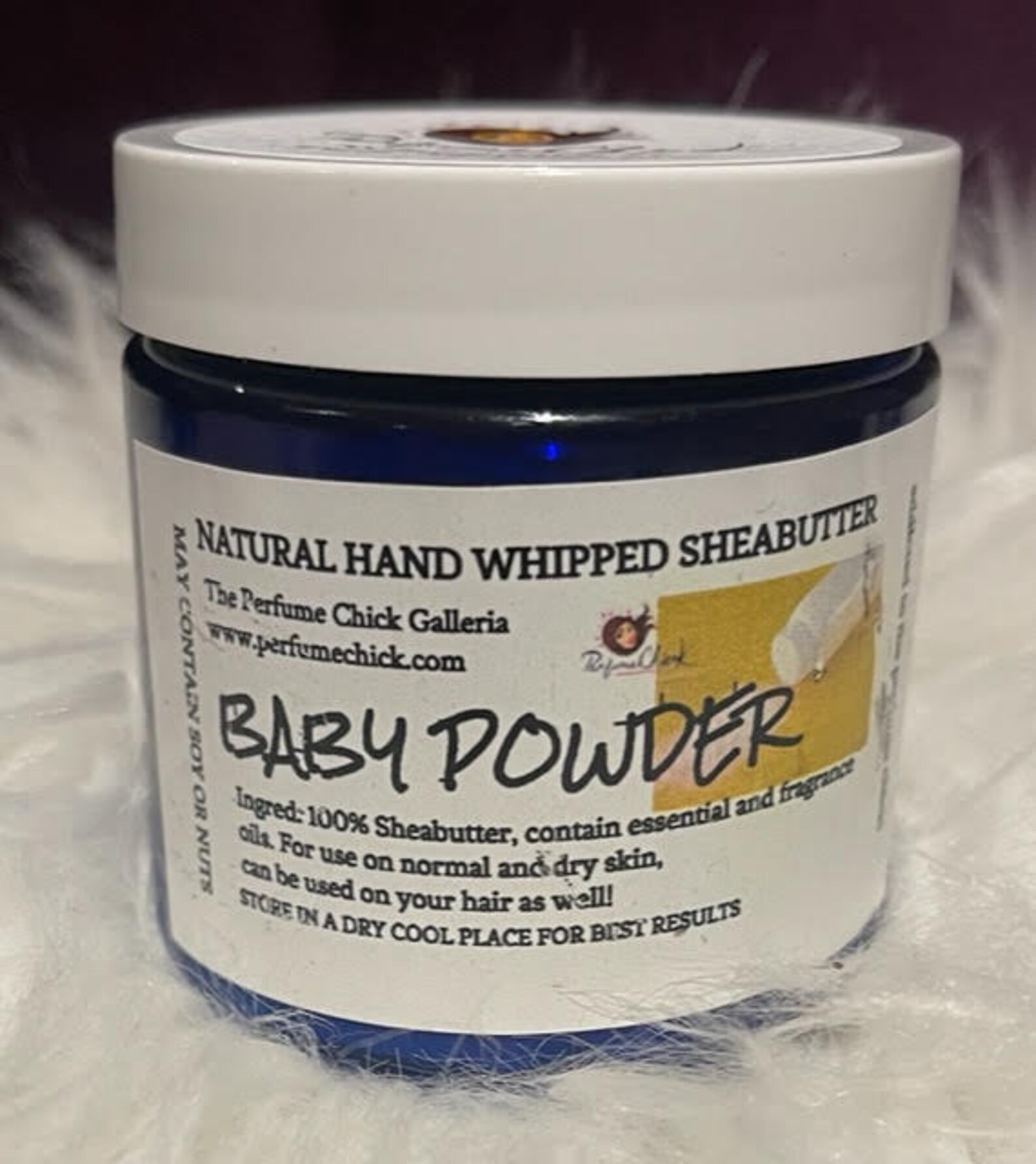 Perfume Chick Whipped Shea Butter Baby Powder Etsy