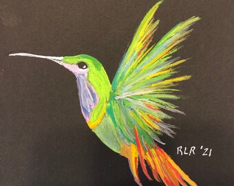 Neon Hummingbird