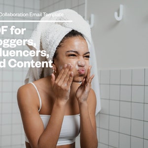 Hotel Pitch Collaboration Email Template | PDF for Bloggers, Influencers, and Content Creators | Social Media | Digital Creator Resources