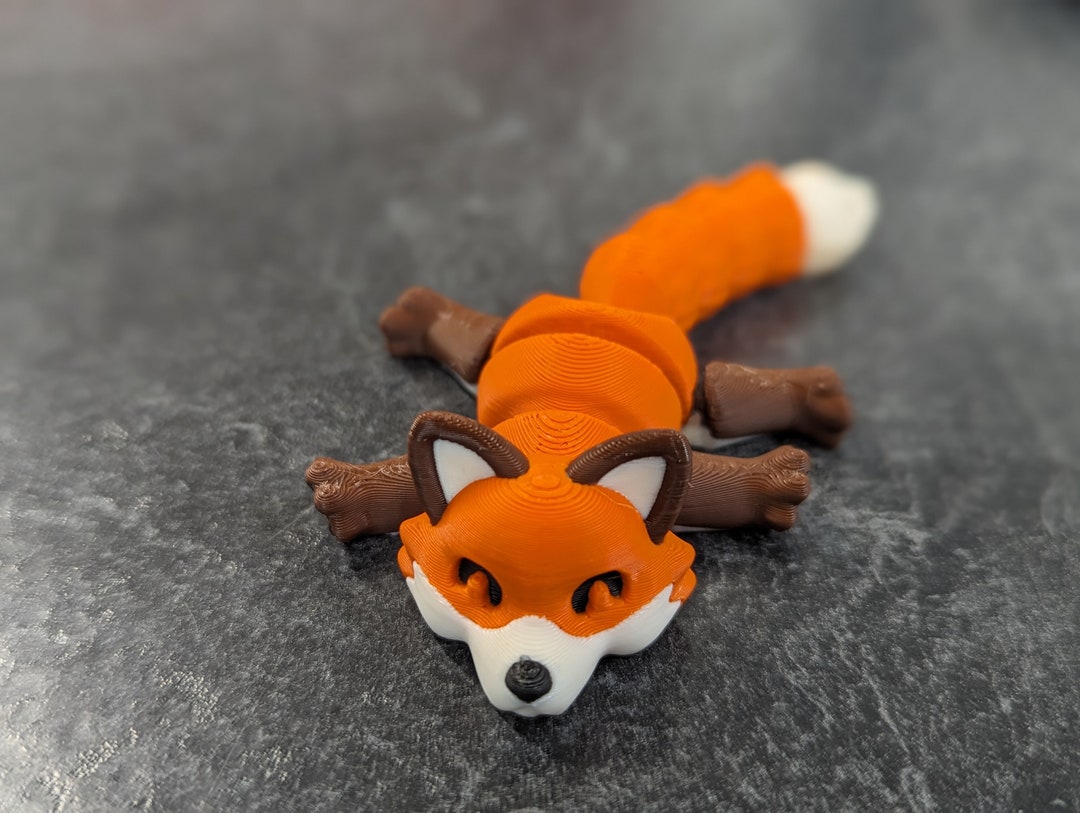 3D Printed Articulating Raccoon - Etsy