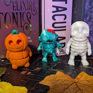 3D Gedrucktes 3-teiliges Halloween-Paket